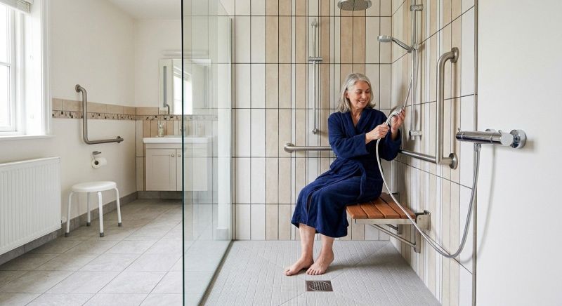 Accessible Shower Construction in Lancaster County, PA