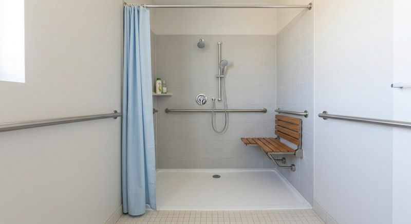 Mobility Shower Installation in Lancaster County, PA