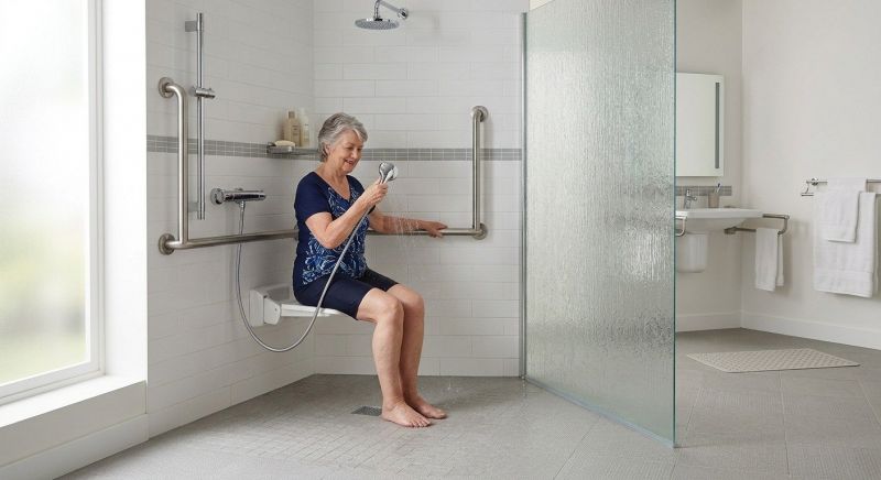 Mobility Shower Installation in Bucks County, PA