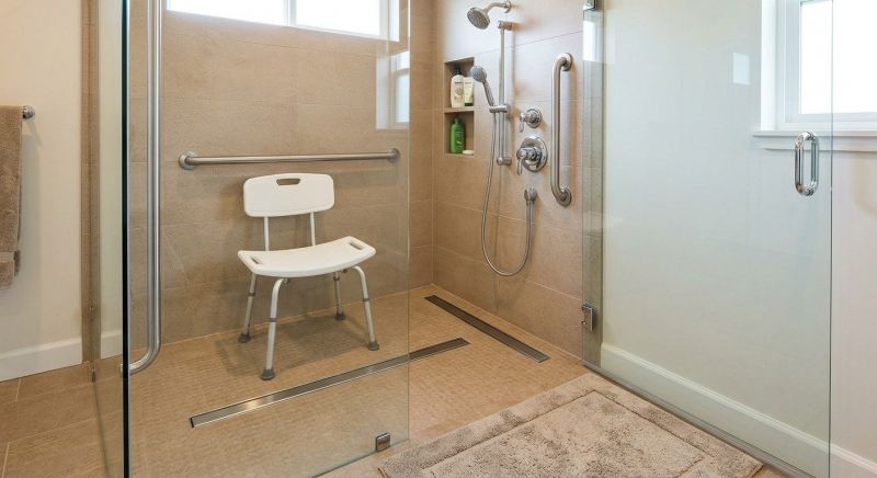 Senior Shower Installation in Manchester, NH